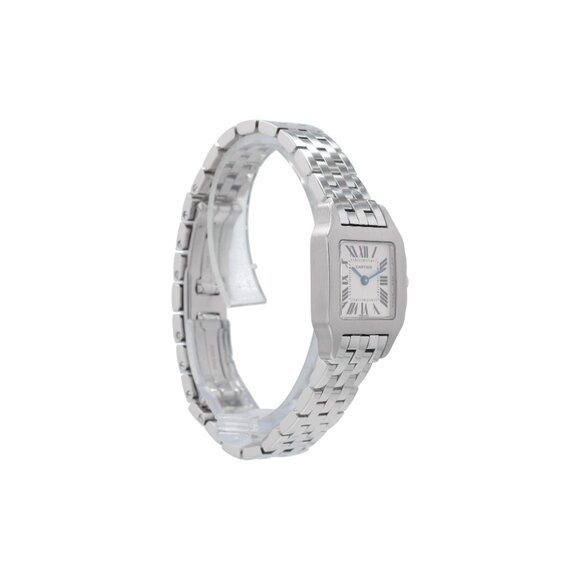 Cartier Santos Demoiselle 2698 White Roman Dial - Picture 9 of 10